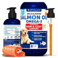 Wild Alaskan Salmon Oil for Dogs (8oz) – Omega-3 Skin, Coat & Joint Support Supplement