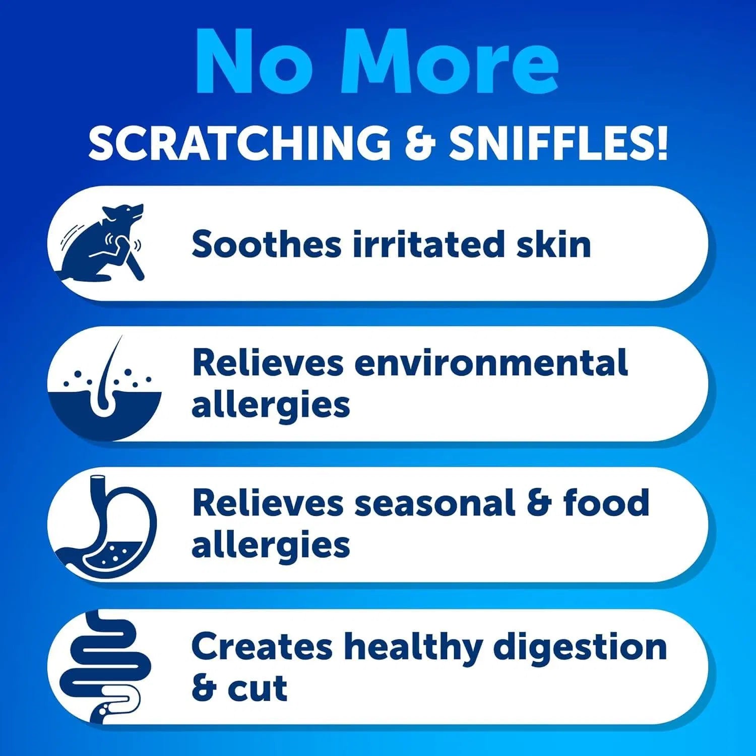 Probiotics for Dogs – Gut Health, Itchy Skin, Allergy & Immune Support Chews