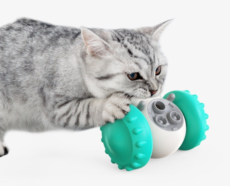 Interactive Slow Food Balance Toy Car for Dogs & Cats – Multifunctional Smart Feeding & Puzzle Toy | Mental Stimulation & Slow Eating Pet Gadget
