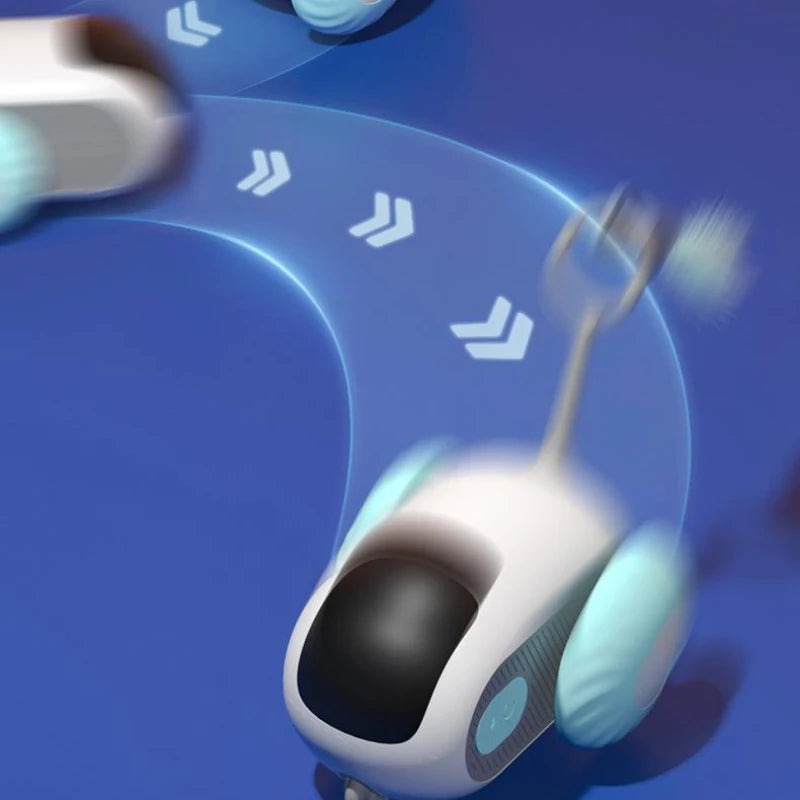 Remote Control Interactive Pet Car Toy – Smart Motion Moving Dog & Cat Toy | USB Rechargeable Chase & Play Entertainment Pet Gadget