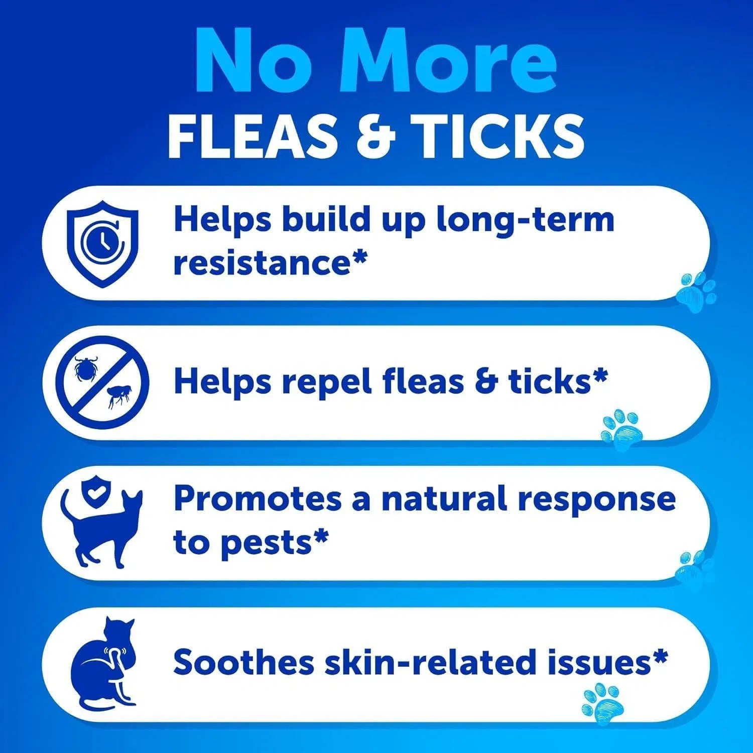 Natural Flea & Tick Prevention Treats for Cats – Immune Boosting, Chemical-Free Protection