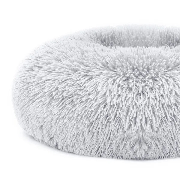 Soft Warm Fleece Pet Bed for Dogs & Cats (L Size) – Cozy Nest Sofa Cushion for Ultimate Comfort
