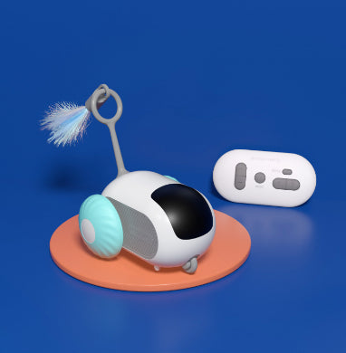 Remote Control Interactive Pet Car Toy – Smart Motion Moving Dog & Cat Toy | USB Rechargeable Chase & Play Entertainment Pet Gadget