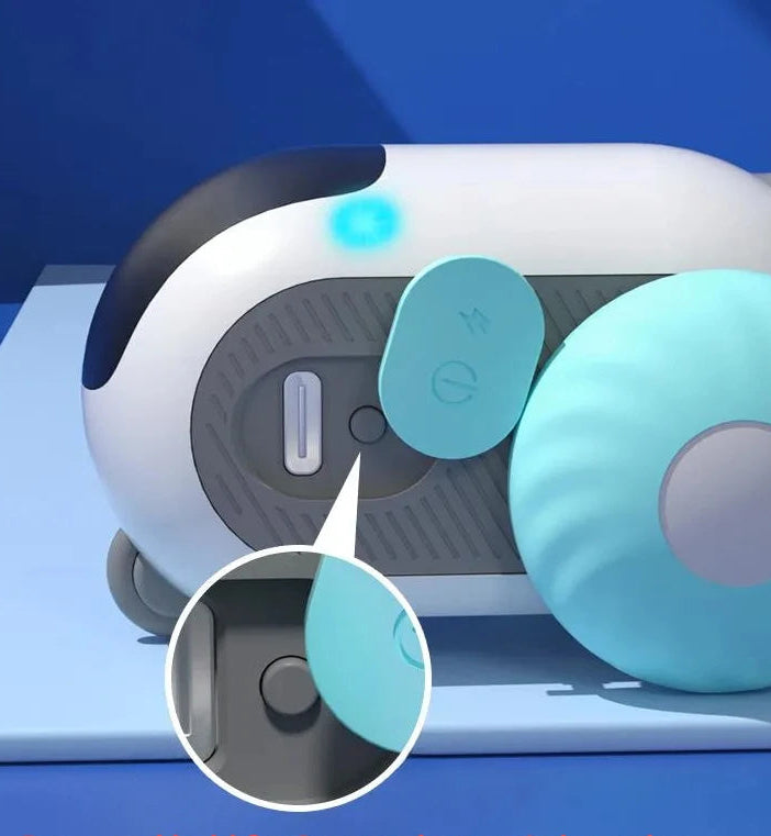 Remote Control Interactive Pet Car Toy – Smart Motion Moving Dog & Cat Toy | USB Rechargeable Chase & Play Entertainment Pet Gadget