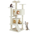 Multi-Functional Cat Treehouse & Climbing Frame – Cat Tower with Scratching Posts, Condo & Play Area