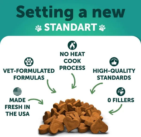 Hemp Chews DOG FOOD ANXIETY RELIEF CALMING TREATS for DOG Treat Chews -110x BEEF